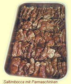 Saltimbocca mit Parmaschinken